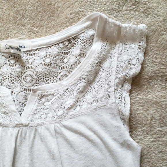 Aeropostale || white tank top - Picture 3 of 7